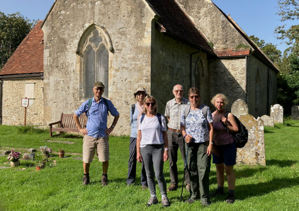 Along the test Way, St Boniface Nursling