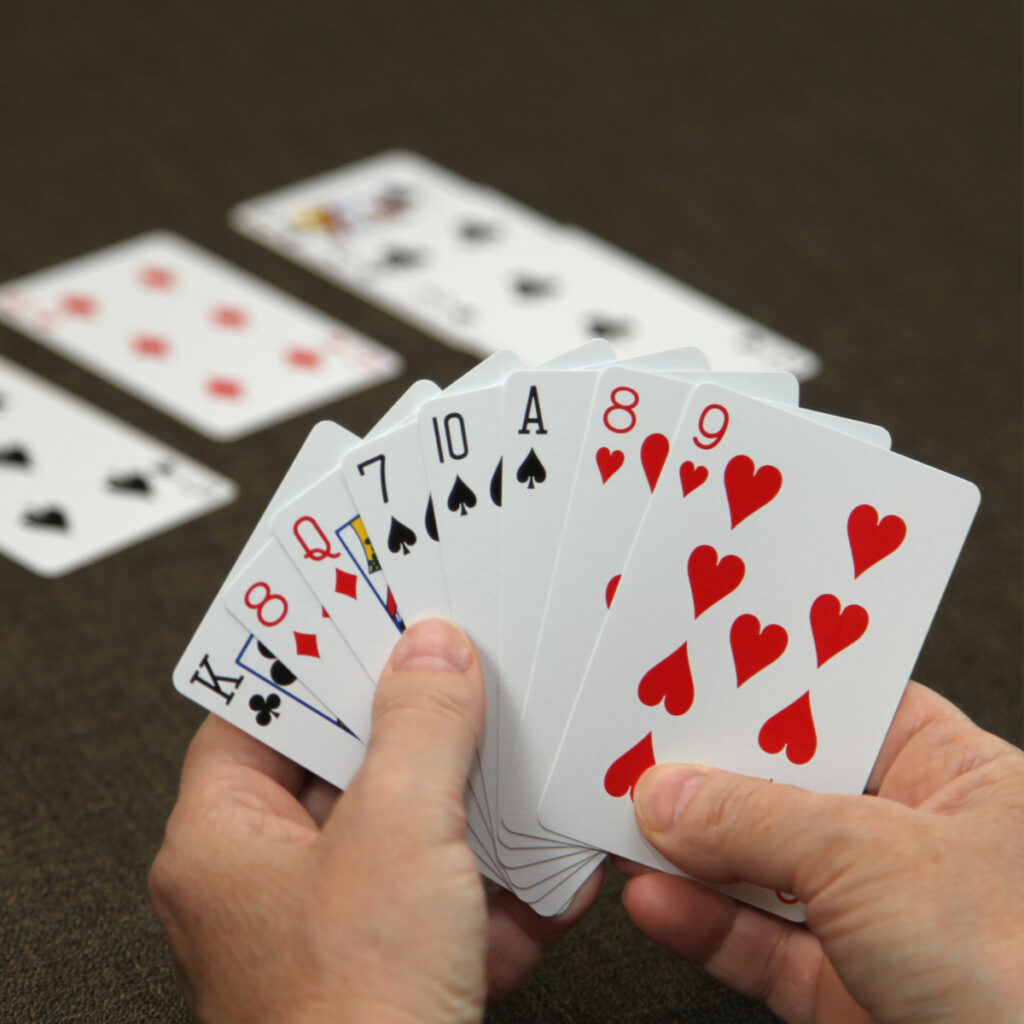 Hand of cards