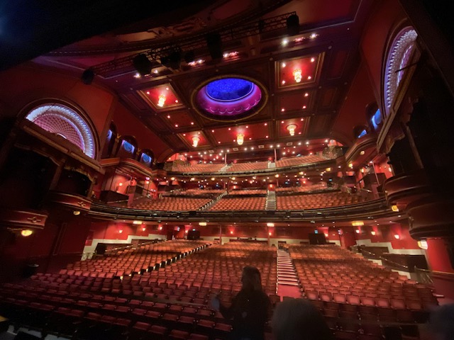 The auditorium form the stage