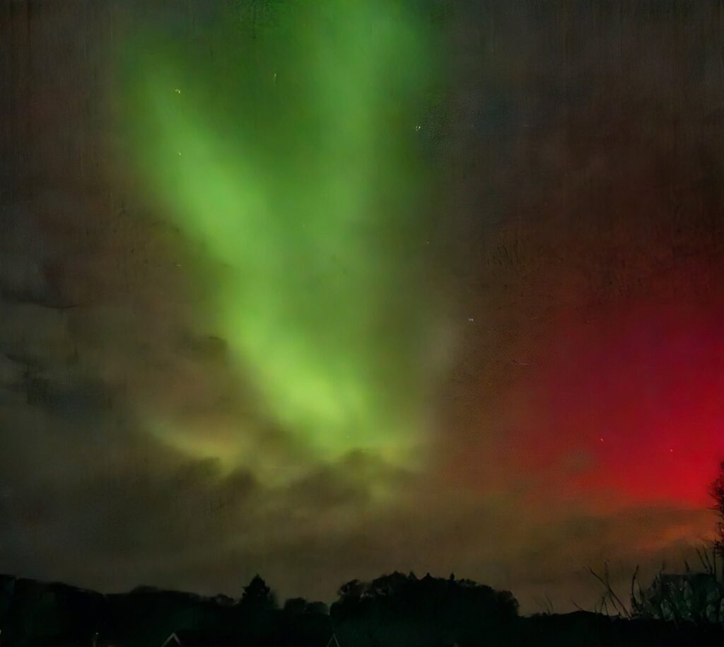 Norther lights from Romsey