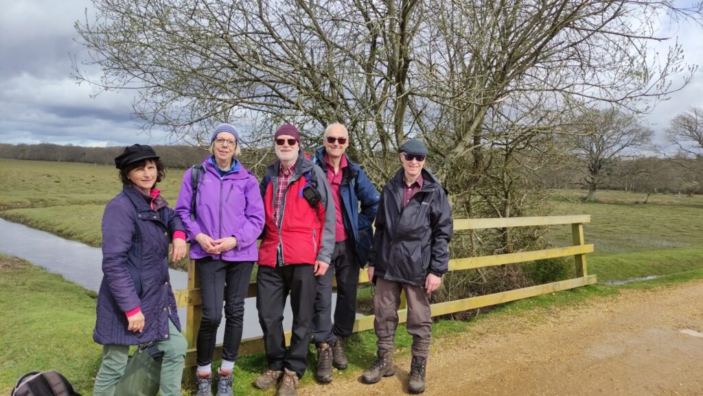 The April Bigwalk group in the New Forests