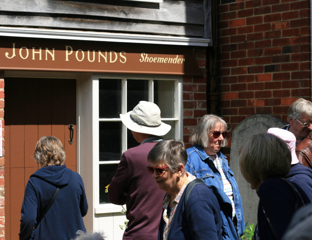 John Pound's shop in Portsmouth Old town