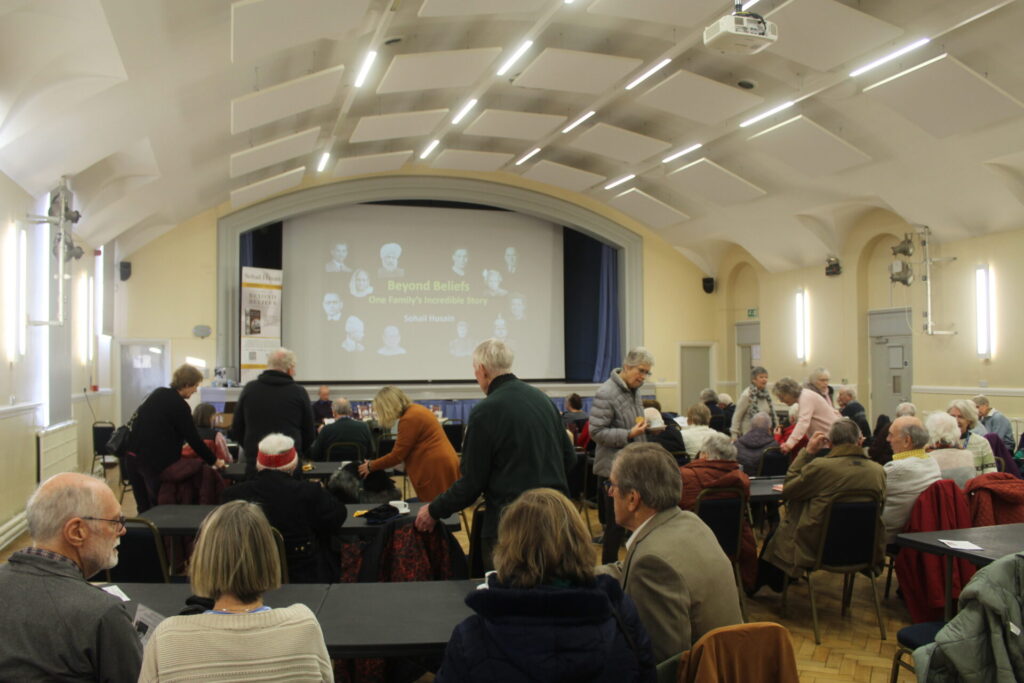 The audience in the Hall, photo Richard Keith